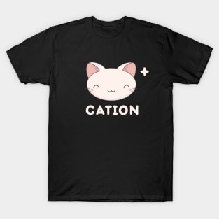 Kawaii Cute Cation Cat Science T-Shirt T-Shirt